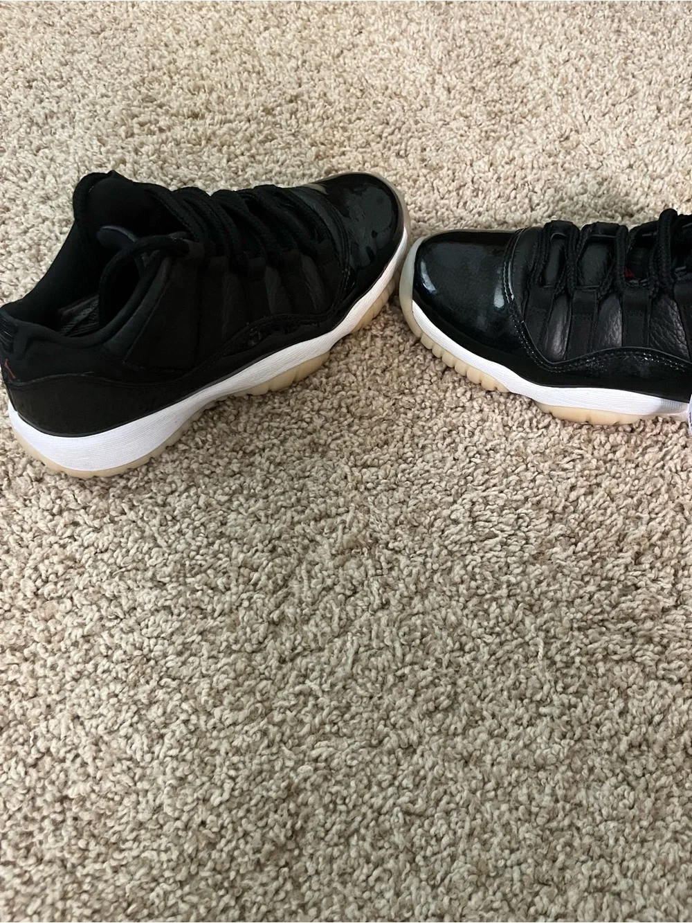 Jordan Kids Black and White Low-Top Sneakers eBay authenticated